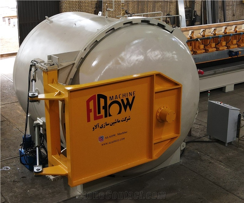 'TROLL' Stone Block Reinforcing Machine For Marble And Granite