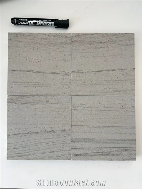 Alabama Silver Grey Tile Laminated With Honeycomb Backing