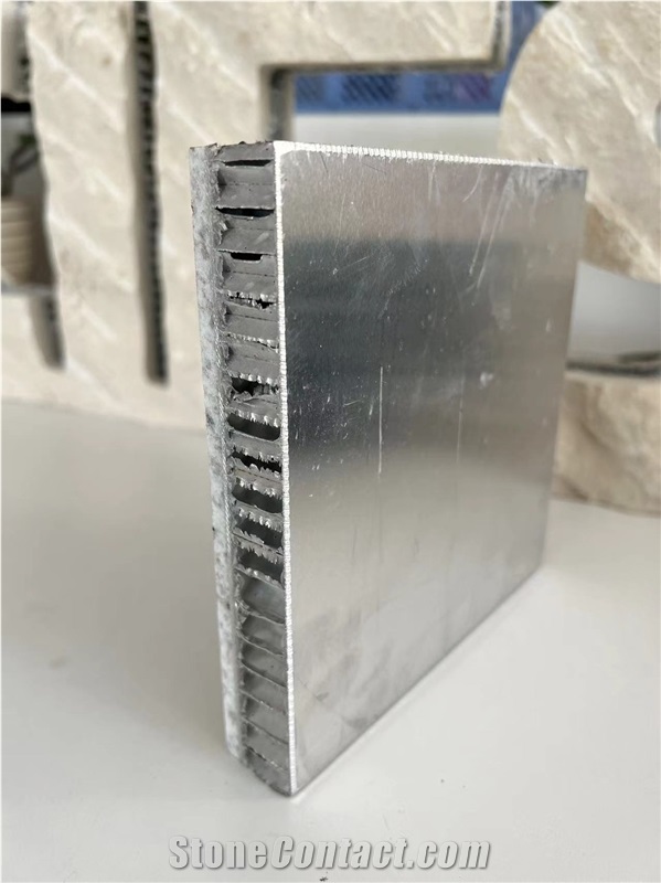 Grey Granite Tile Laminated Aluminum Honeycomb Backing