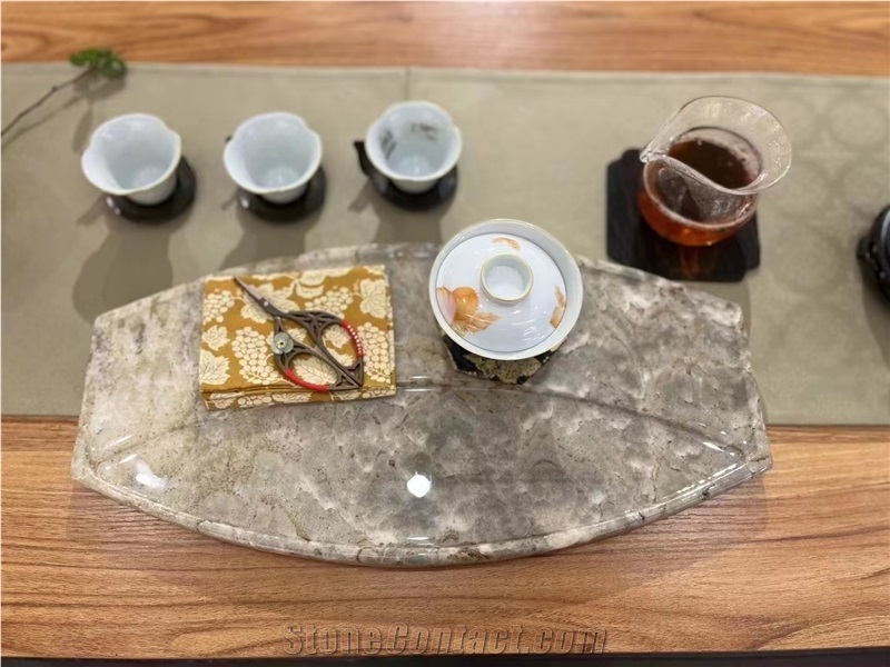 All Kinds Of Marble Granite Tea Trays Set Service Plates