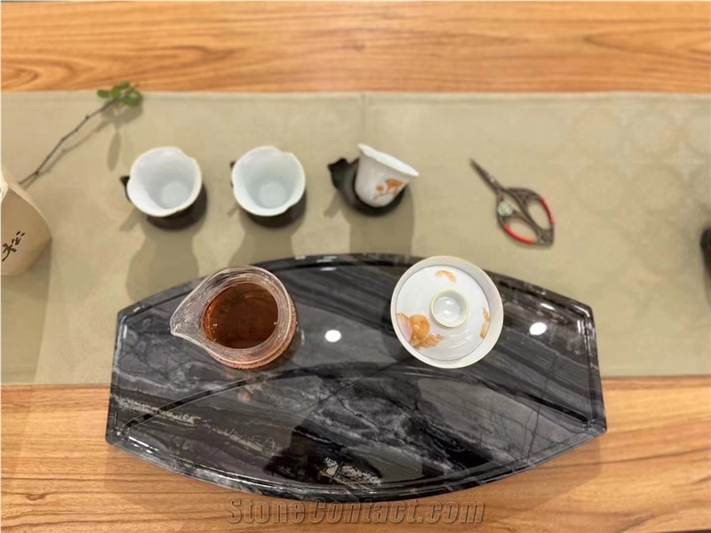 All Kinds Of Marble Granite Tea Trays Set Service Plates
