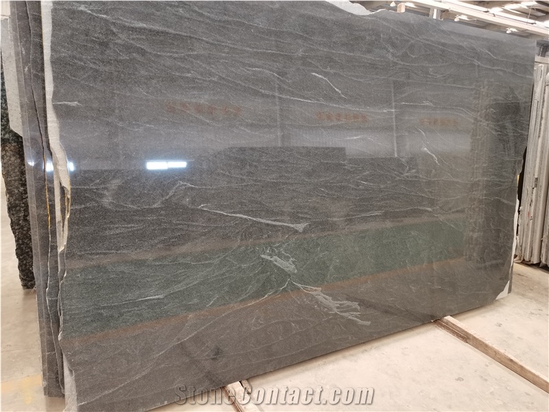 American Black Granite Slab Tile For Wall And Floor