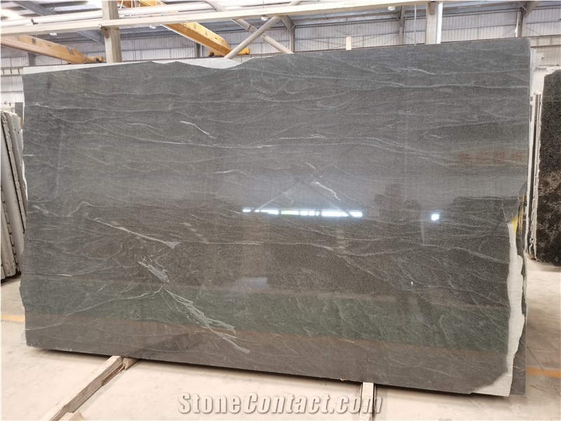 American Black Granite Slab Tile For Wall And Floor