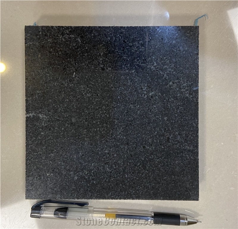 American Black Granite Slab Tile For Wall And Floor