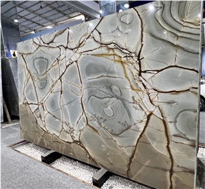 Blue Roma Quartzite Slab Imperial Blue Quartzite Slab