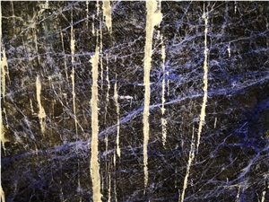 Blue Sodalite Granite Slab Tile