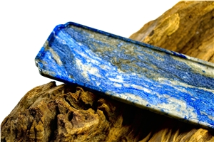 Blue Sodalite Stone Tea Trays Utensil For Tea Sets