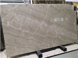 Brazil Allure Grey Quartzite Slab Tile For Wall And Floor
