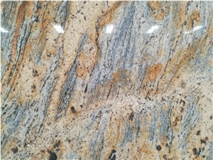 Brazil Amarillo Jaguar Granite Slab Tile For Wall And Floor
