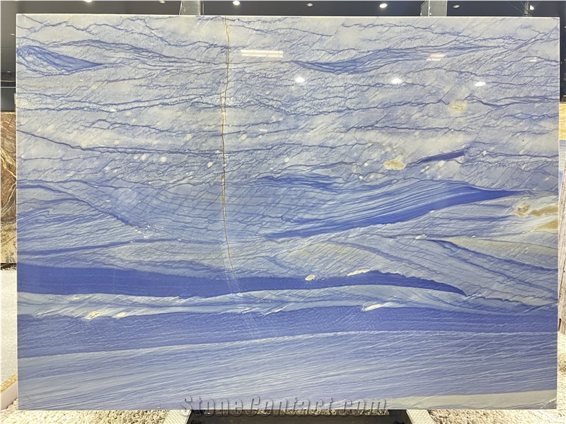 Brazil Azul Macaubas Quartize Slab Luxury Quartize