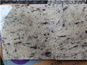 Brazil Bianco Ornamental White Granite Slab Tile Brazil Bianco Ornamental White Granite Slab Tile