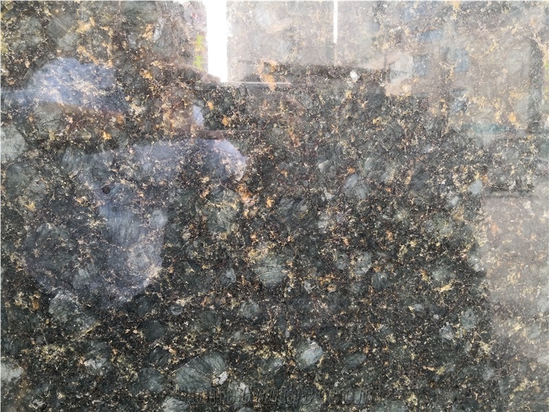 Brazil Butterfly Green Granite Slab Tile