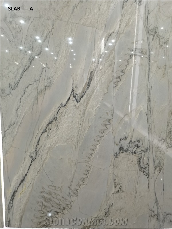 Brazil Calacatta Quartzite Slabs Tile