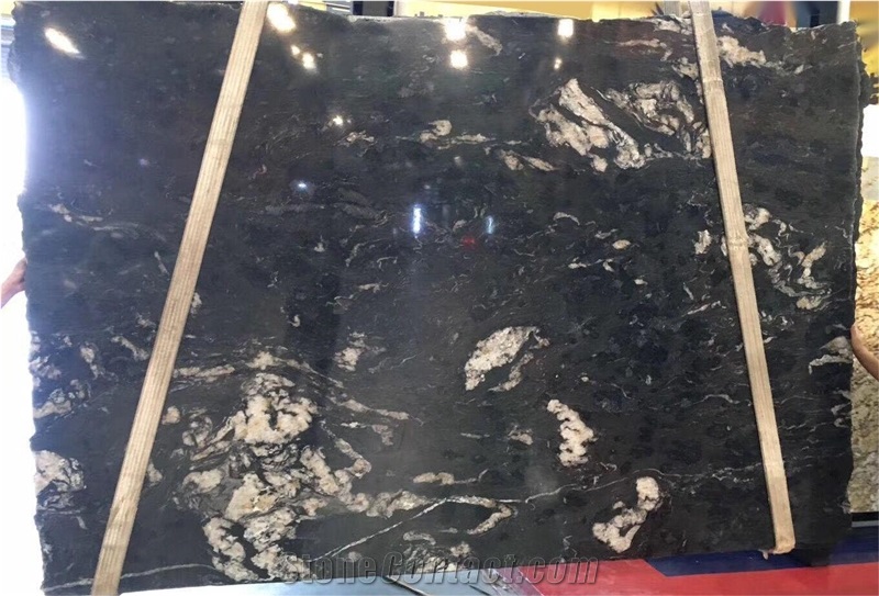 Brazil Cosmic Gold Granite Slab Tile