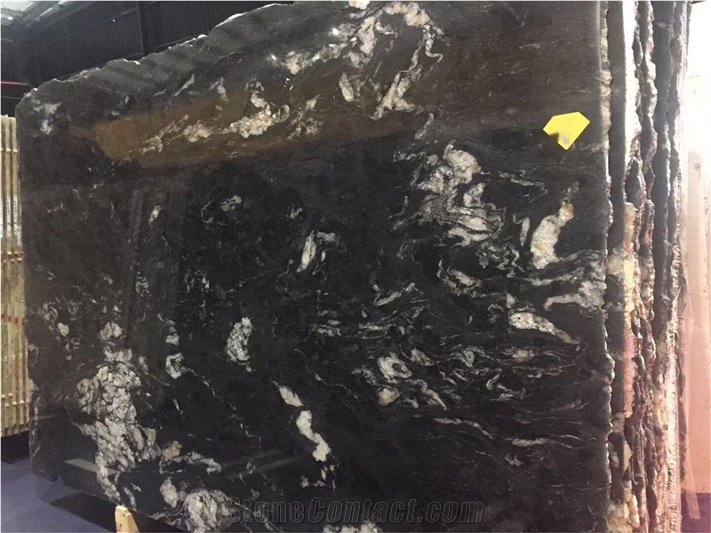 Brazil Cosmic Gold Granite Slab Tile