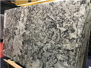 Brazil Everest White Granite Slab Tile