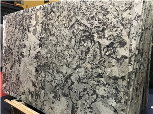 Brazil Everest White Granite Slab Tile