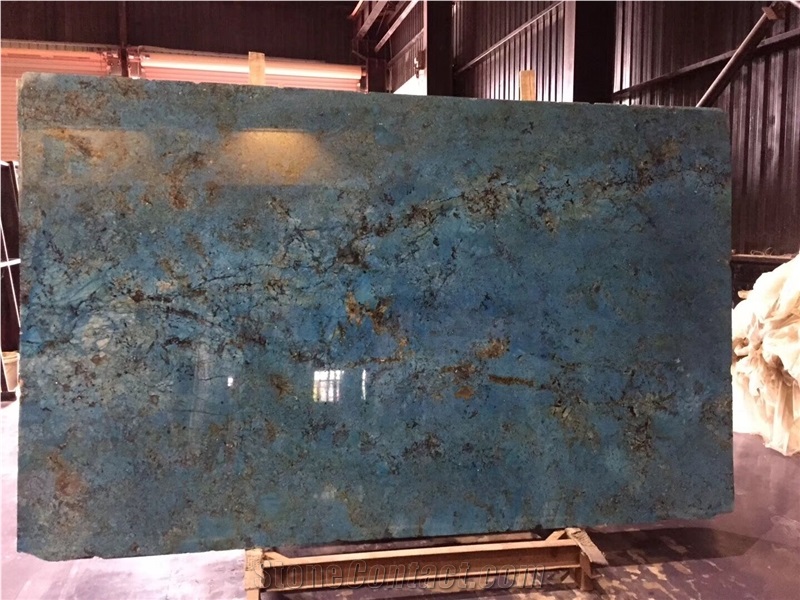 Brazil Fantasy Blue Granite Slab Tile