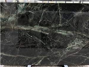 Brazil Fuchsite Crystal Green Quartzite Slab