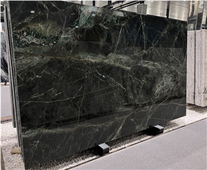 Brazil Fuchsite Crystal Green Quartzite Slab