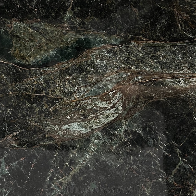 Brazil Fuchsite Crystal Green Quartzite Slab