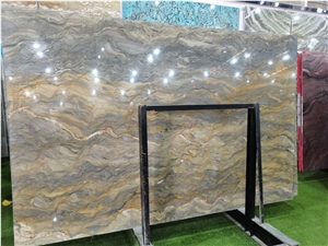 Brazil Fusion Blue Quartzite Slab