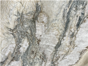Brazil Fusion Gold Quartzite Luxury Quartize For Interior