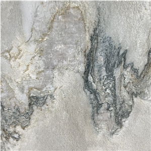 Brazil Fusion Gold Quartzite Luxury Quartize For Interior