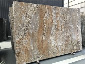 Brazil Lapa Gold Granite Slab Tile