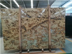 Brazil Lapidus Gold Granite Slab Tile