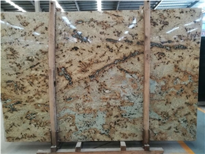 Brazil Lapidus Gold Granite Slab Tile