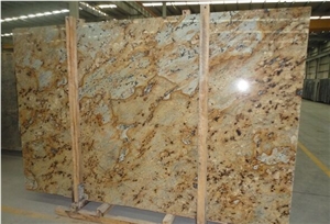 Brazil Lapidus Gold Granite Slab Tile