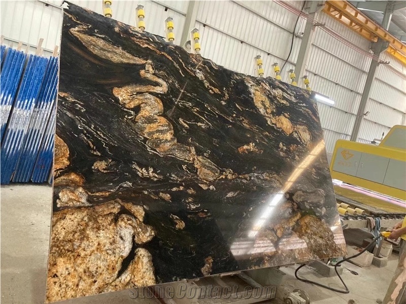 Brazil Magma Black Quartzite,Brazil Quartzite Slab Tile