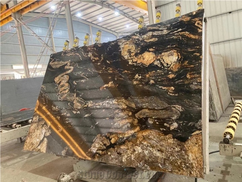 Brazil Magma Black Quartzite,Brazil Quartzite Slab Tile