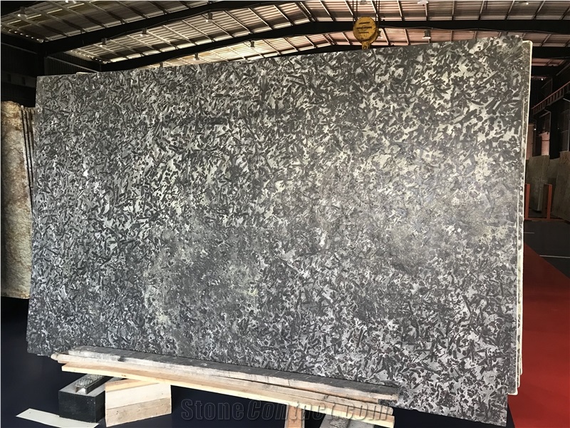 Brazil Meteorus Black Granite Slab Tile