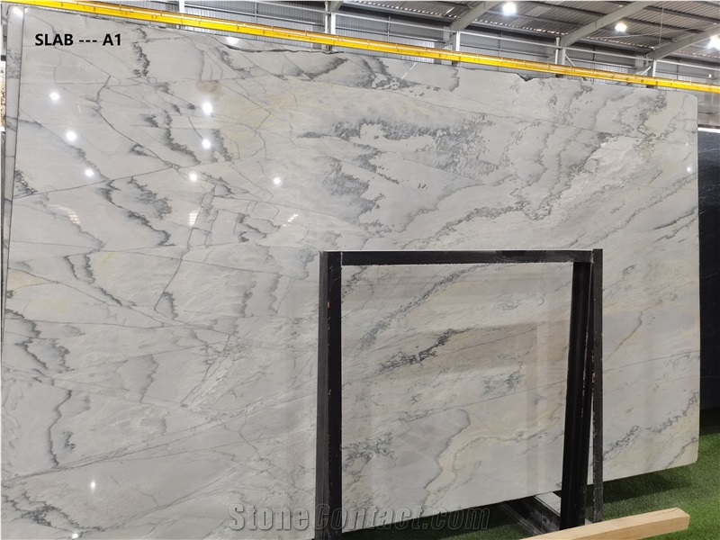 Brazil Nuage Quartzite Brazil White Quartzite Slabs Tiles