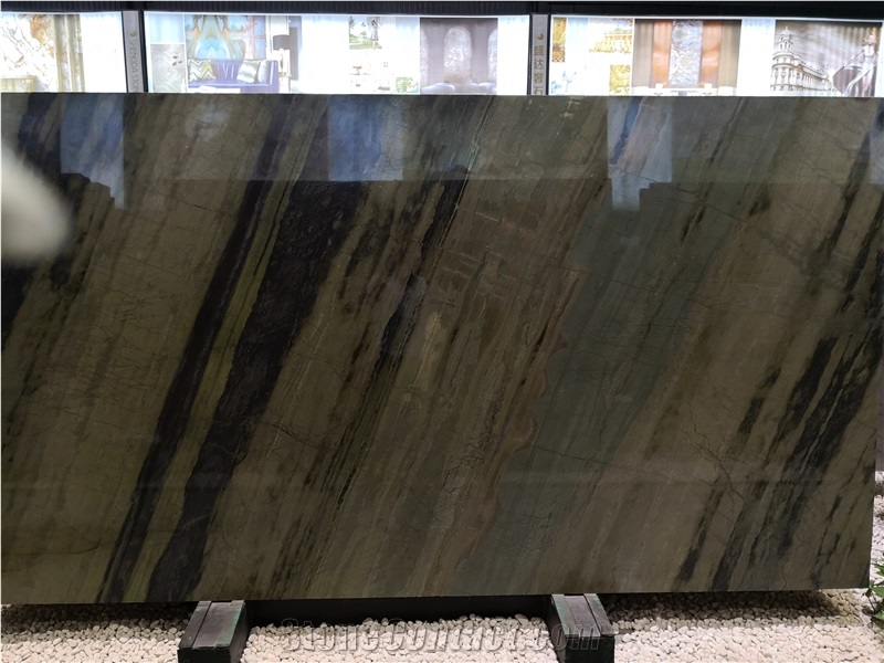 Brazil Orkidea Quartzite Brown Quartzite Slab Tile