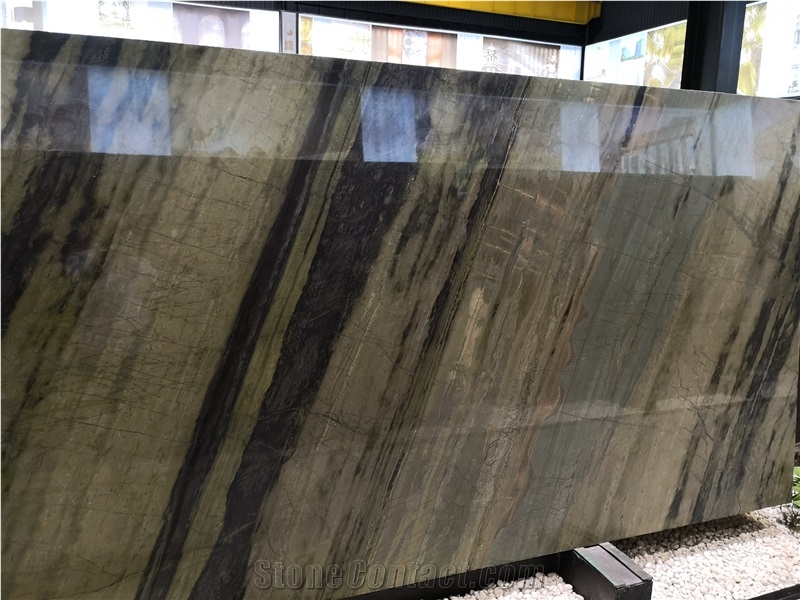 Brazil Orkidea Quartzite Brown Quartzite Slab Tile