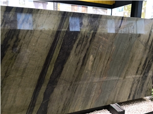 Brazil Orkidea Quartzite Brown Quartzite Slab Tile