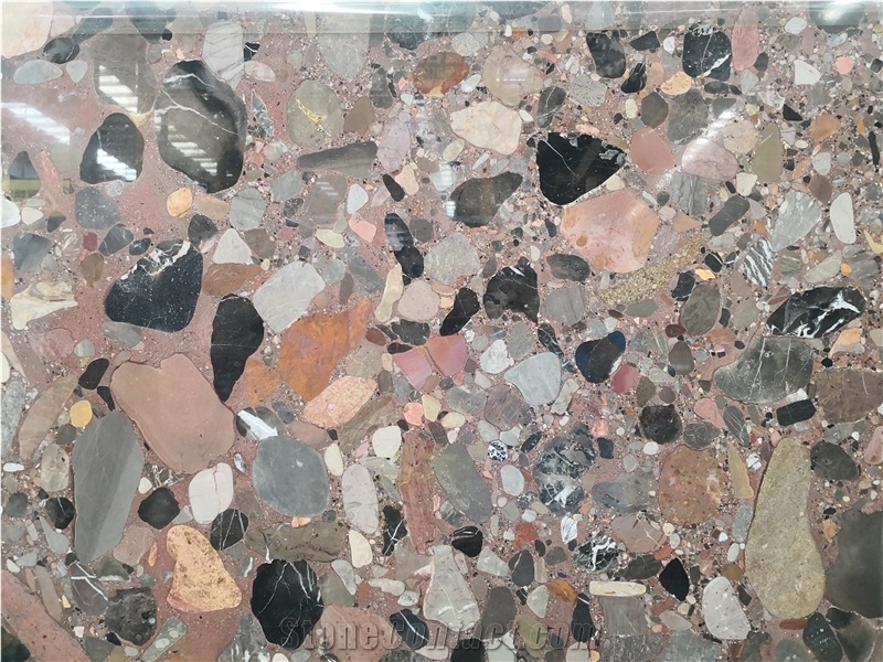 Brazil Rosso Marinace Granite Slab Tile