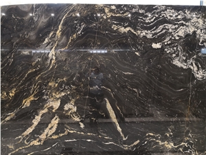 Brazil Titanium Black Granite Slabs Tiles