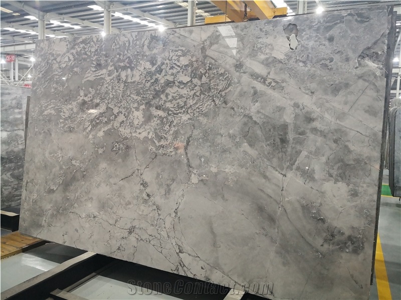 Calacatta Grey Marble Slab For Wall