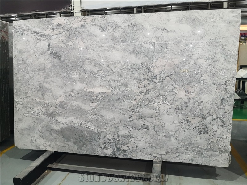 Calacatta Grey Marble Slab For Wall