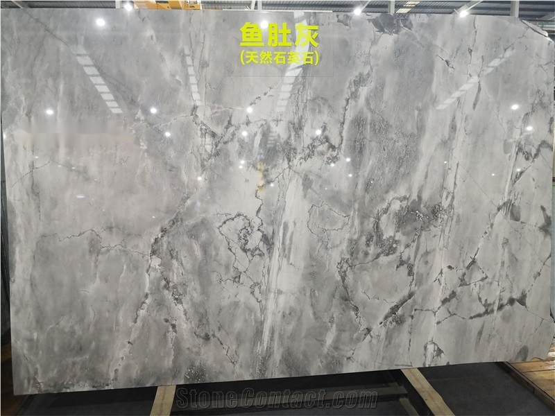 Calacatta Grey Marble Slab For Wall