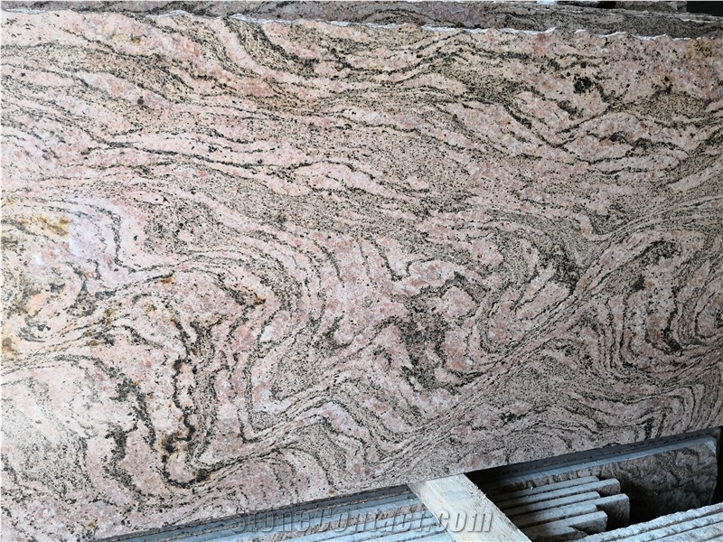 California Multicolor Red Granite Slab Tile