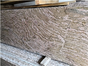California Multicolor Red Granite Slab Tile