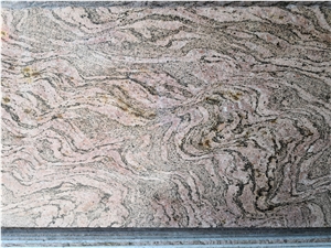 California Multicolor Red Granite Slab Tile