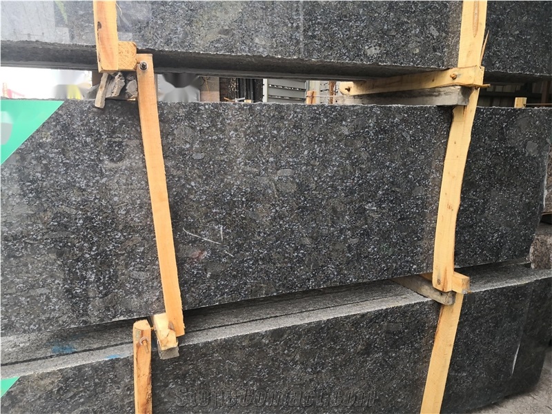 China Butterfly Blue Granite Slabs And Tiles