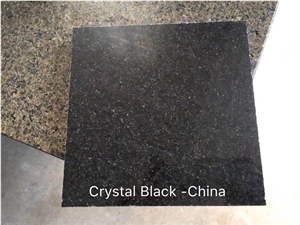 China Crystal Black Granite China Black Granite