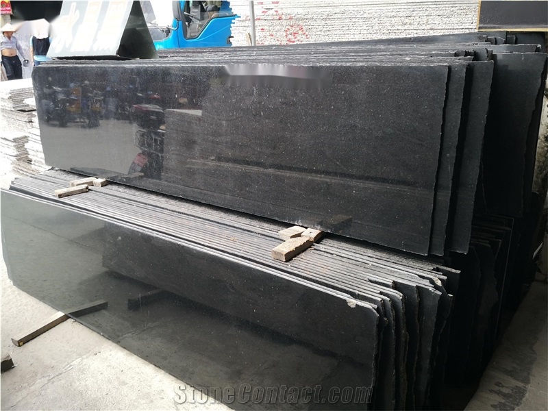 China Crystal Black Granite China Black Granite